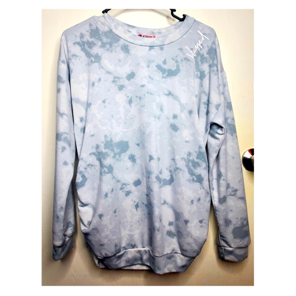 Feathers maternity long sleeve size small women's